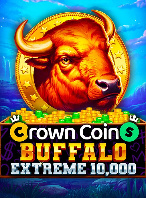 Crown Coins Buffalo Extreme 10,000