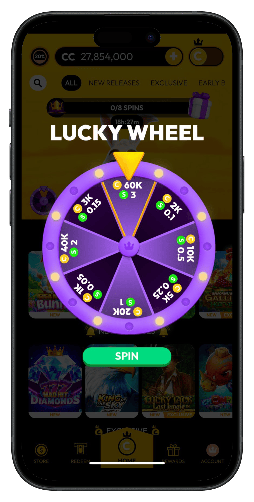Crown-Coins-Casino-Lucky-Wheel