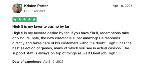 High-5-Casino-Trustpilot-Rating-2