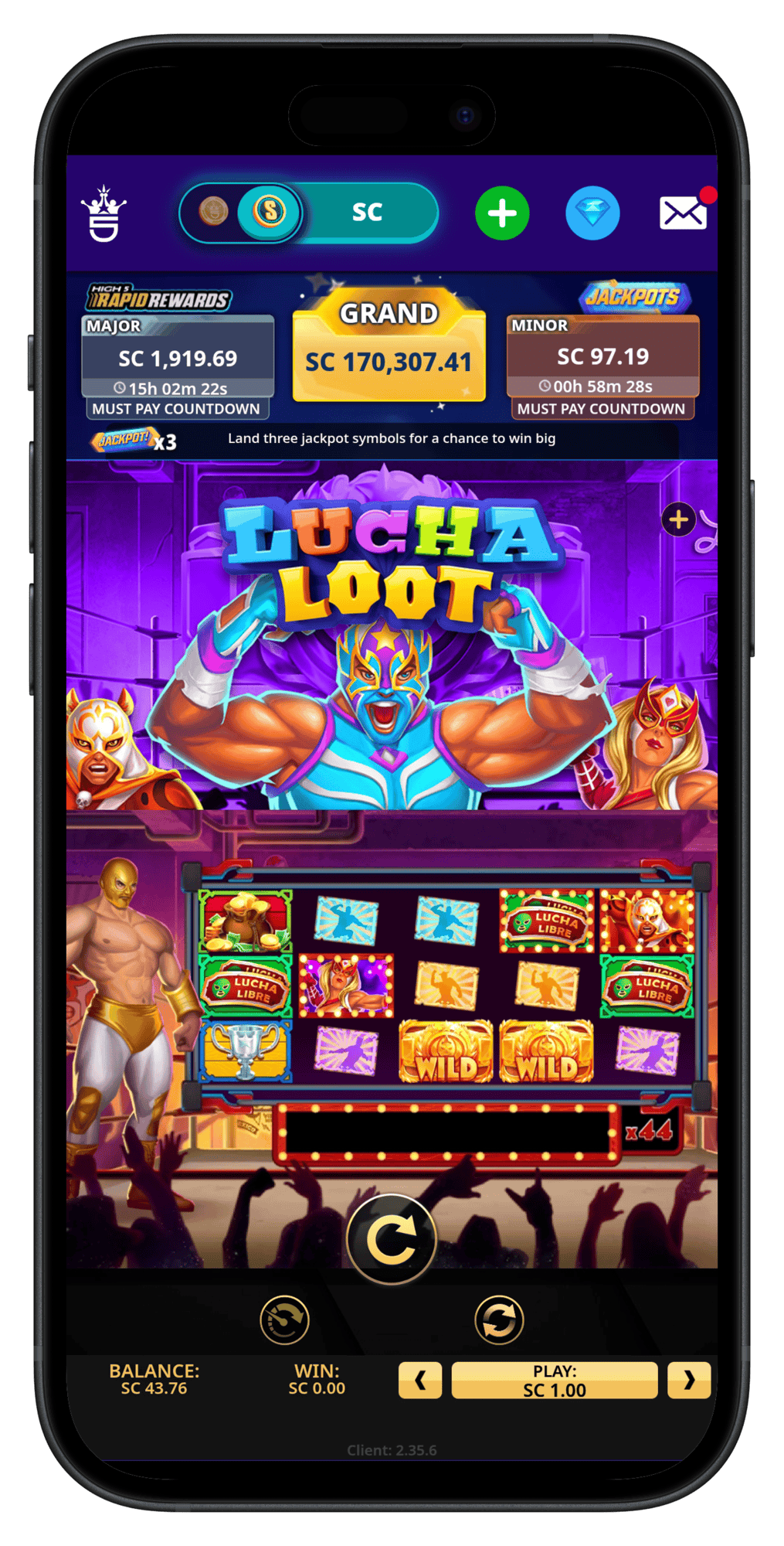 Lucha-Loot-Slot-High-5-Casino