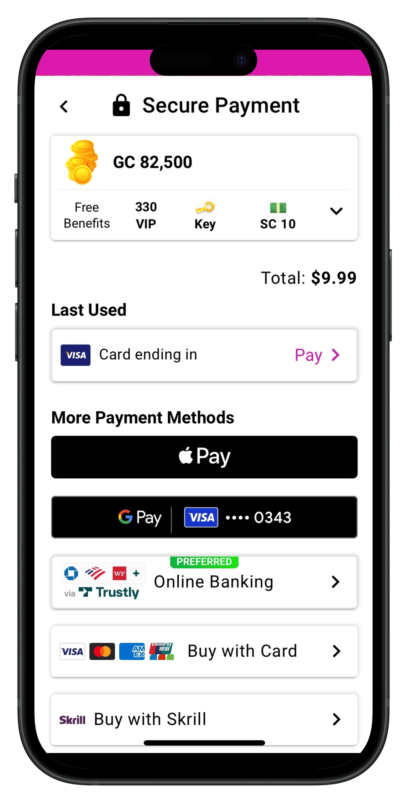 Pulsz Payments Screenshot