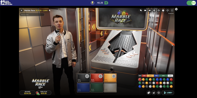 Marble Race RealPrize screenshot