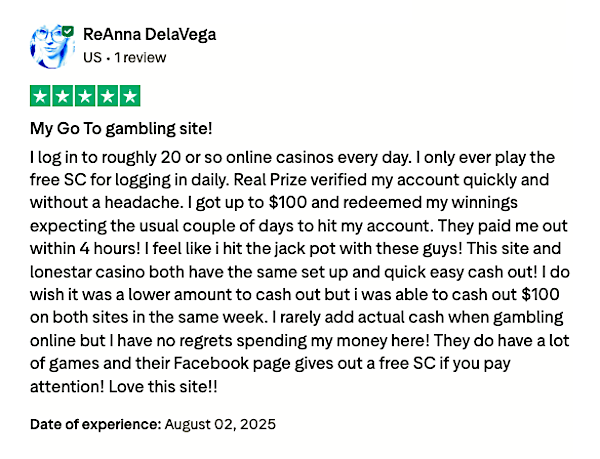 RealPrize review