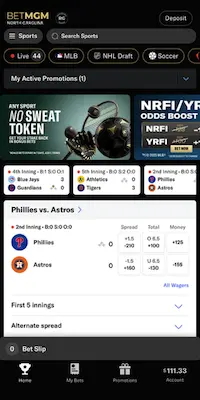 BetMGM Sportsbook app