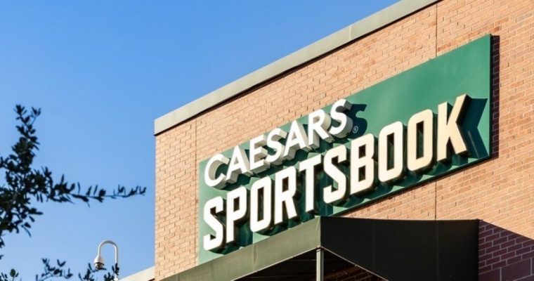 Caesars saw its stock rise on the same day it began taking deposits for MO sports betting.
