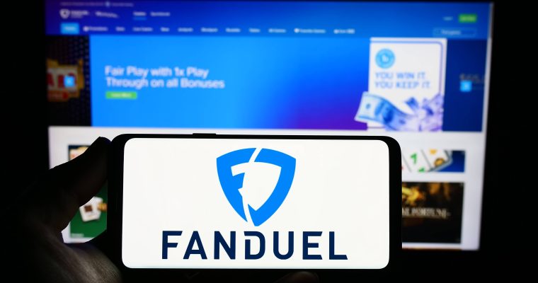 FanDuel Sportsbook phone screen logo