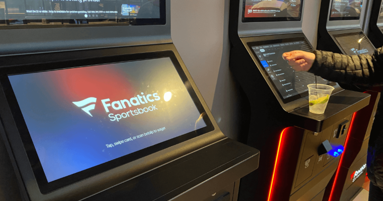 Fanatics sportsbook kiosk