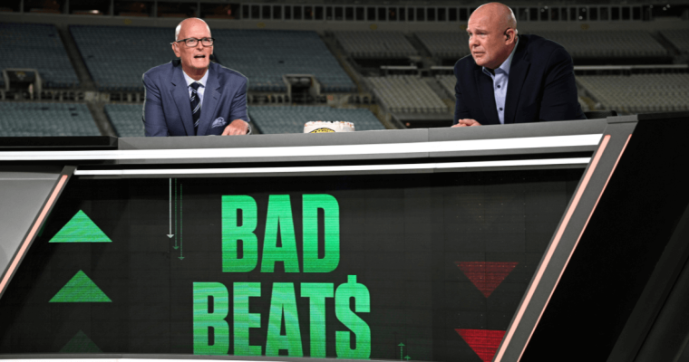 Scott Van Pelt of ESPN Bet discussing bad beats