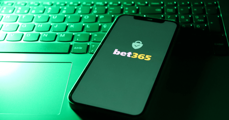bet365 logo on phone screen